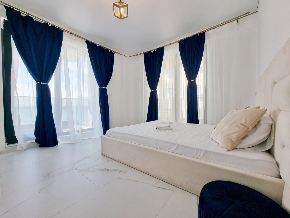 Apartament cu vedere frontala catre lac in pozitie privilegiata