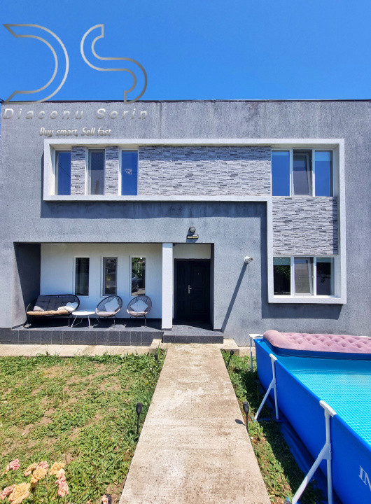 Vilă P+1, cu 3 dormitoare si teren 260mp, la intrare in Valul lui Traian