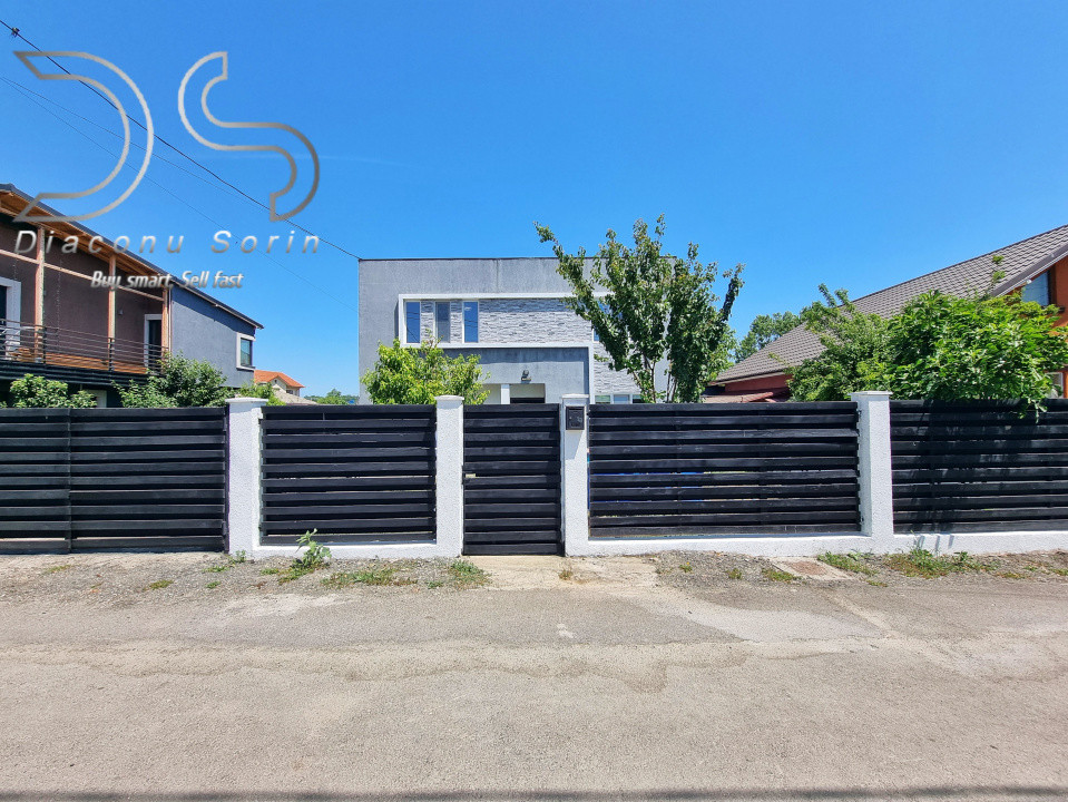 Vilă P+1, cu 3 dormitoare si teren 260mp, la intrare in Valul lui Traian