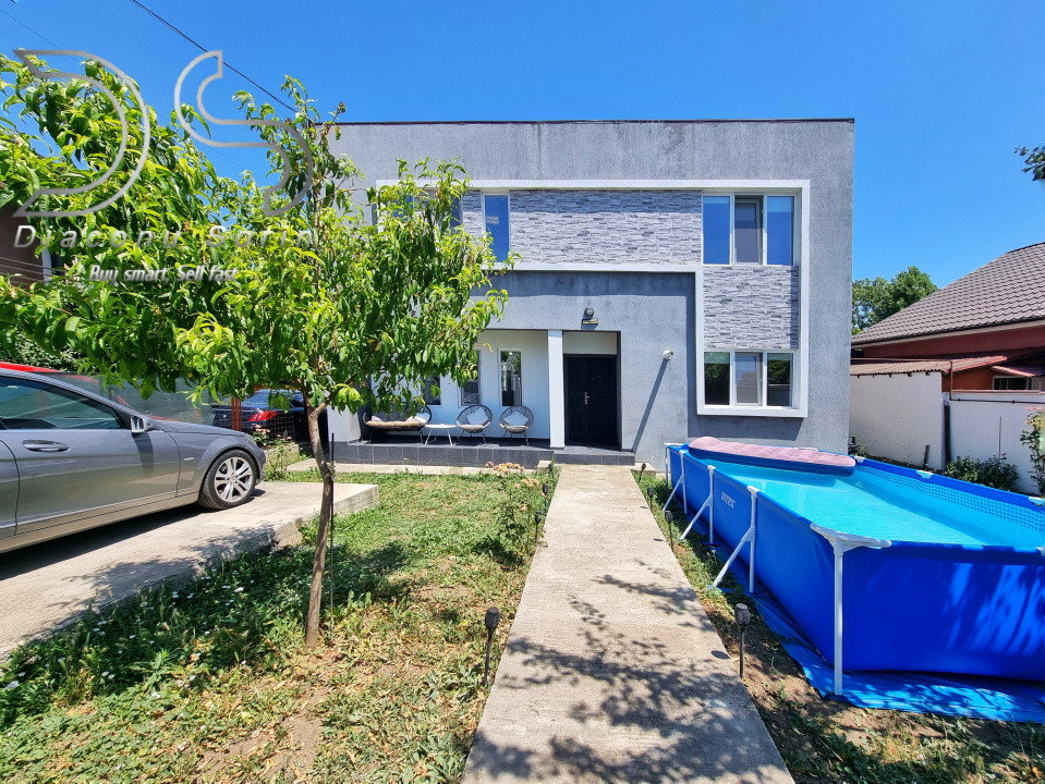 Vilă P+1, cu 3 dormitoare si teren 260mp, la intrare in Valul lui Traian