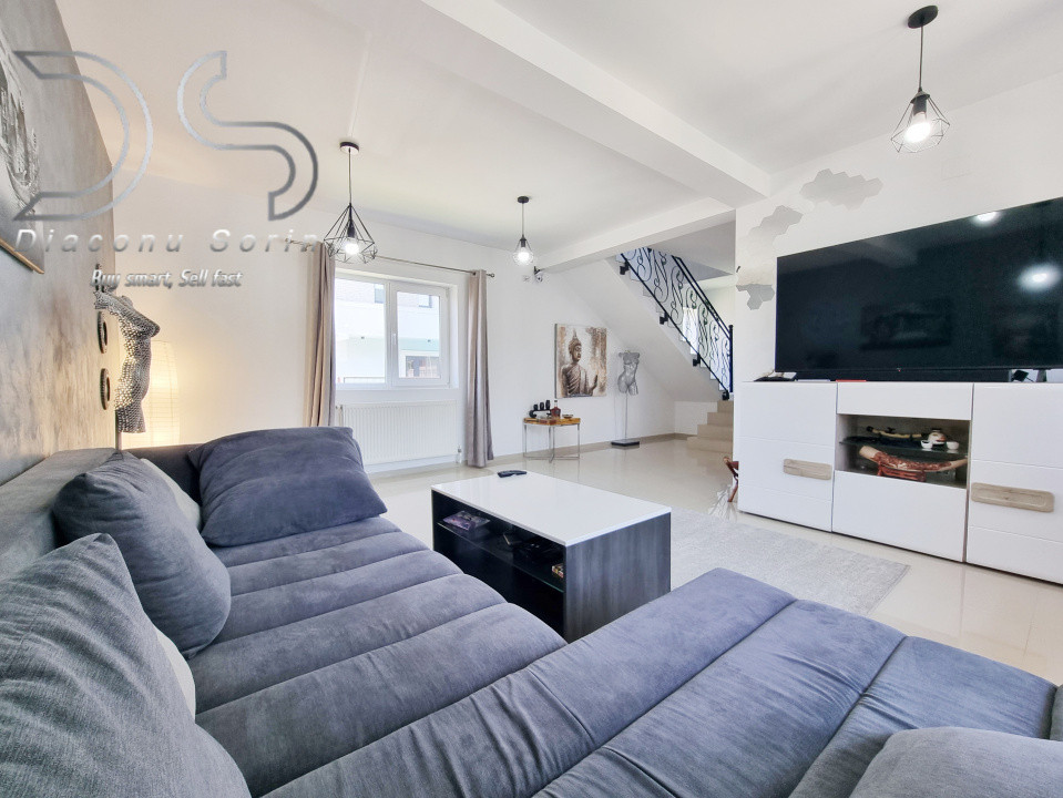 Vilă P+1, cu 3 dormitoare si teren 260mp, la intrare in Valul lui Traian