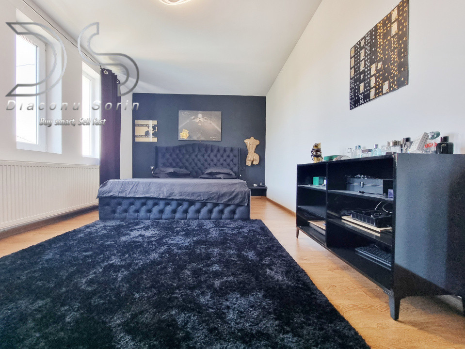 Vilă P+1, cu 3 dormitoare si teren 260mp, la intrare in Valul lui Traian