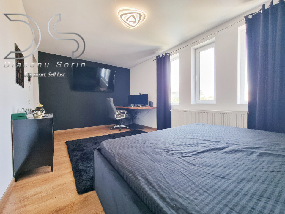 Vilă P+1, cu 3 dormitoare si teren 260mp, la intrare in Valul lui Traian