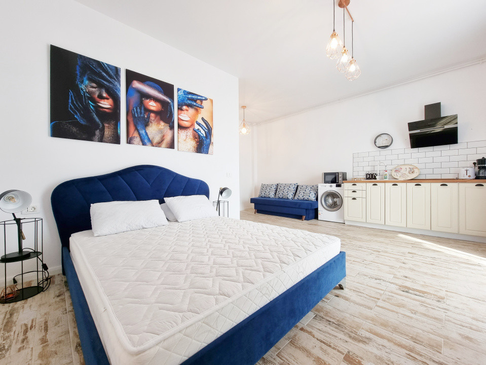 Studio cu vedere la mare, langă plajă