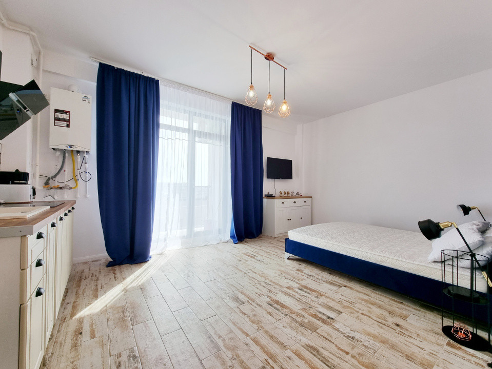 Studio cu vedere la mare, langă plajă