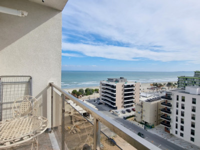 Studio cu vedere la mare, langă plajă