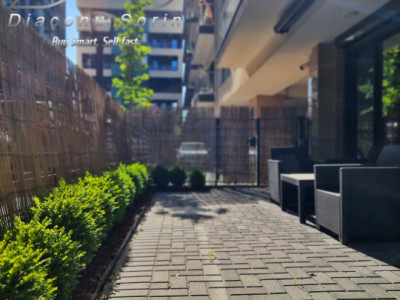 Studio cu gradina si parcare privata, langa plaja