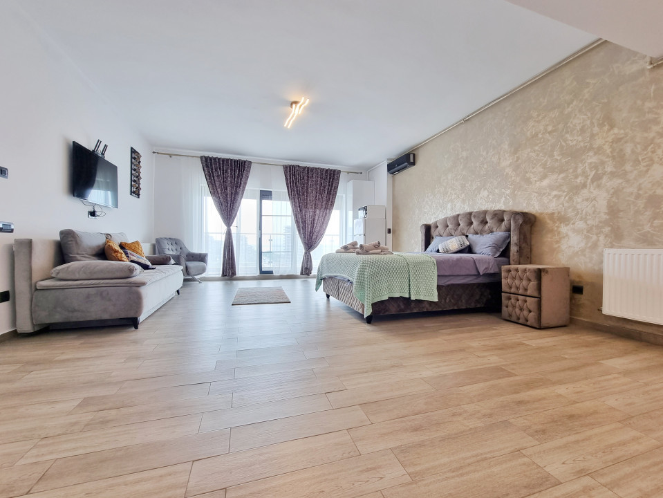 Apartament cu 2 bai si parcare privata in complex Casa del Mar