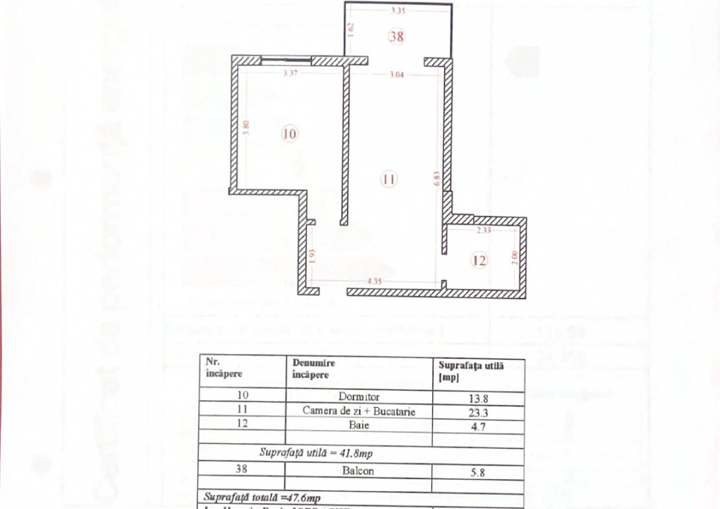Apartament luminos la 50m de plajă