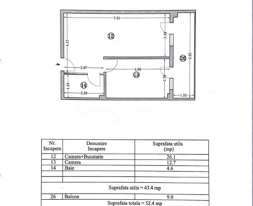 Apartament cu parcare privata aproape de plaja