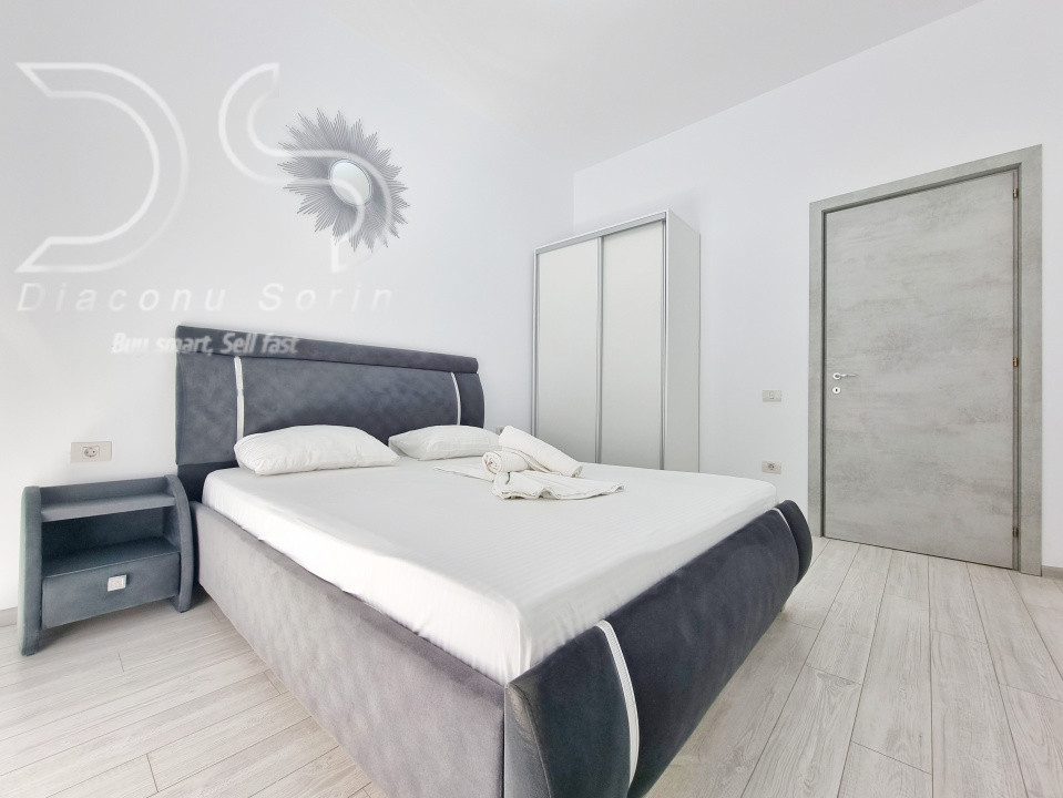 Mamaia Nord | 2 camere | balcon generos | vedere laterală la mare