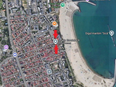 Teren cu suprafata de 450mp si deschidere de 18mp in Faleza Nord