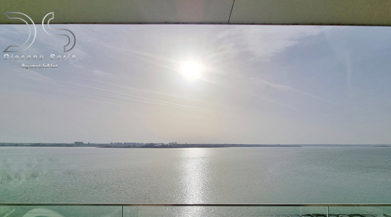 Interior minimalist, priveliste maximalista