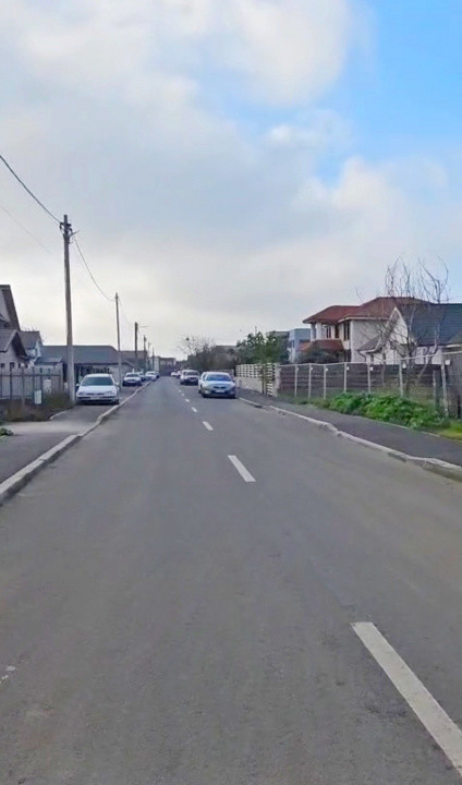 Teren cu suprafata de 569mp si deschidere de 15mp in Cumpana