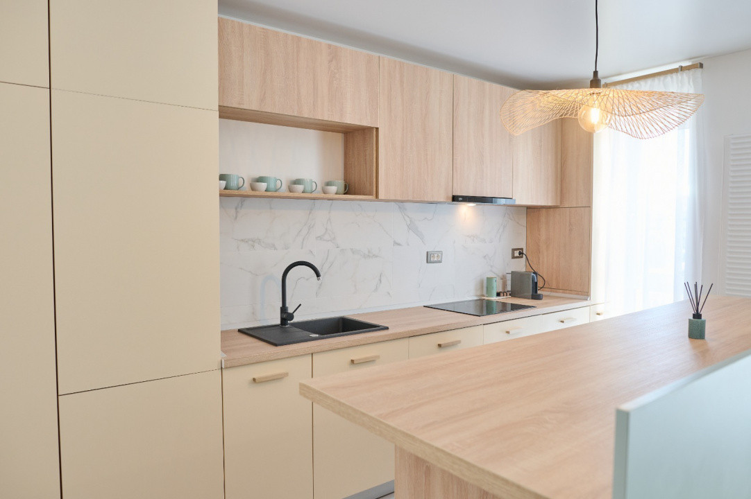 Studio modern intr-un imobil cu piscina privata