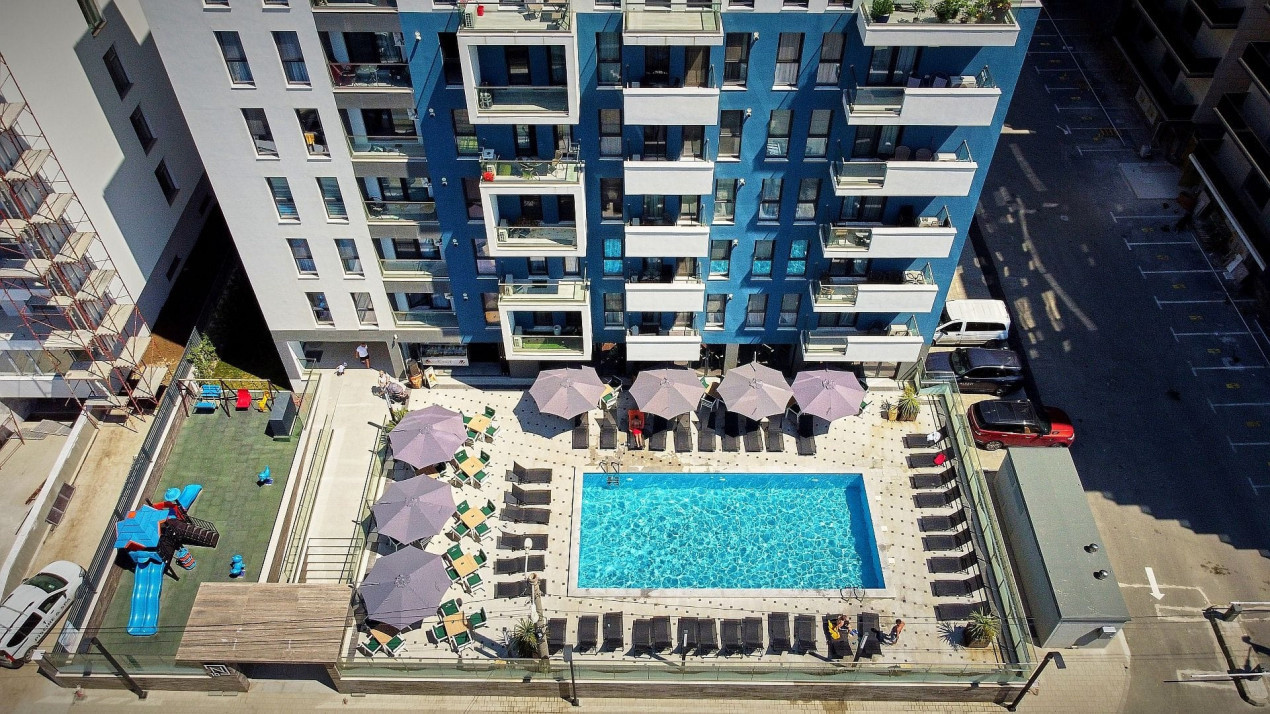 Apartament cu parcare subterana in rezidenta cu piscina