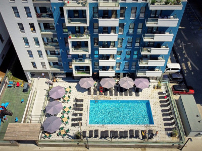 Apartament cu parcare subterana in rezidenta cu piscina